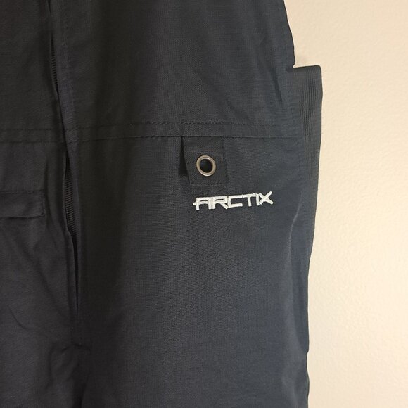 Arctix Kid's Youth Black Snow Bib Overalls 5K Cold Weather Performance Size Med - Picture 7 of 11